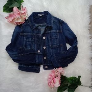 Express Jean Jacket Size XS Color Blue Jeans